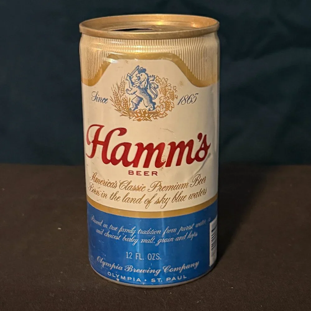 Hamm's vintage Beer can